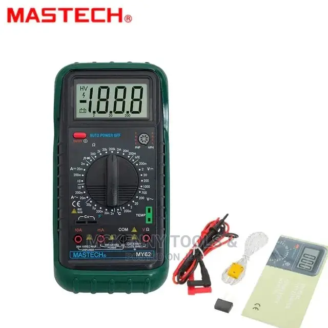 Mastech MY62 Digital Multimeter Capacitancetest Tester Mete