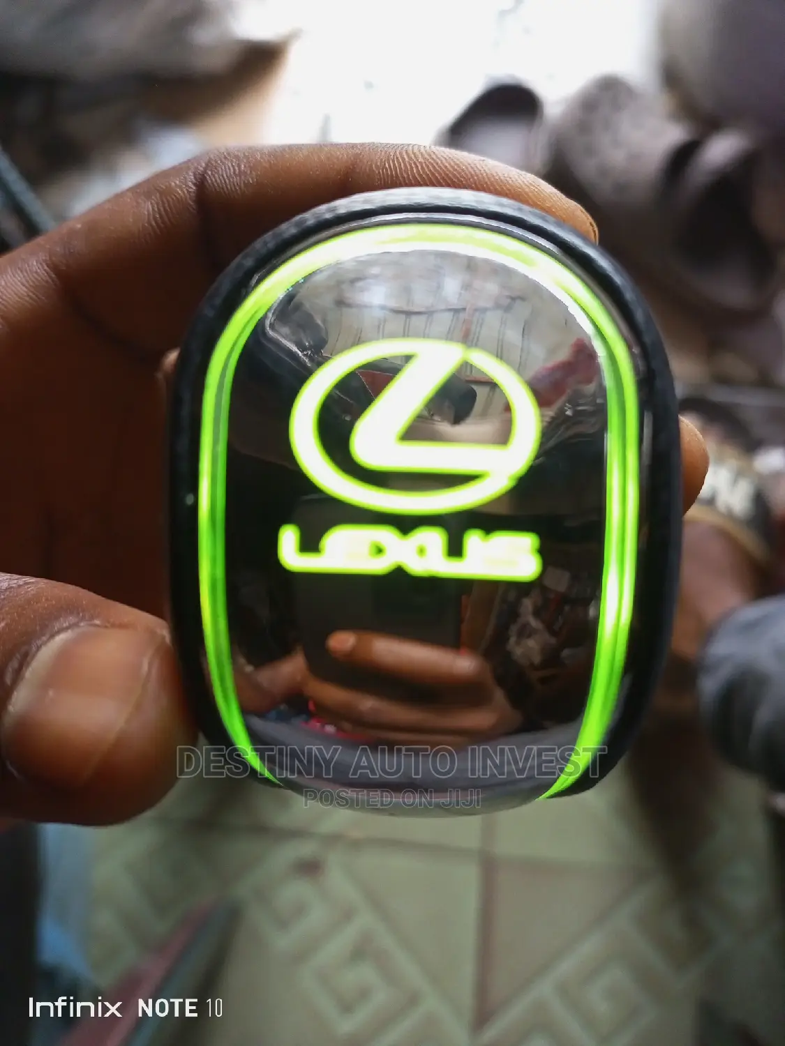 Dynamic Colour Changing Gear Nob for Toyota Cars and Lexus