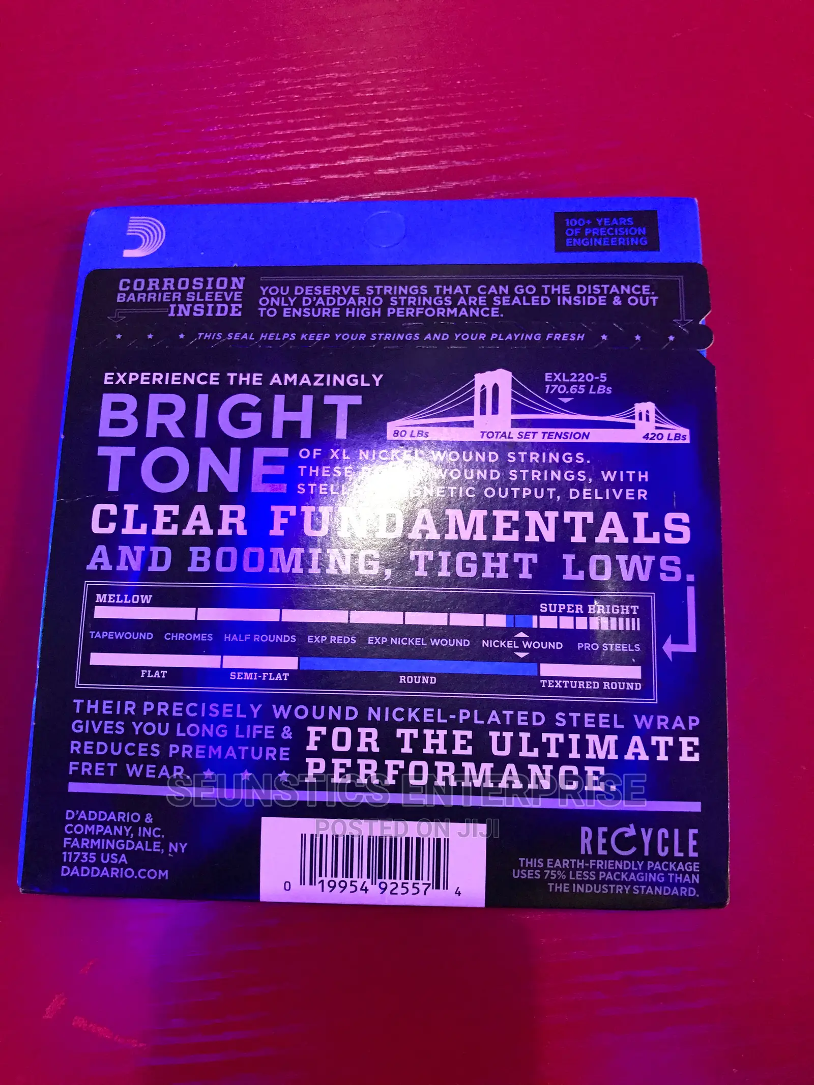 D’Addario Bass Strings (Original)