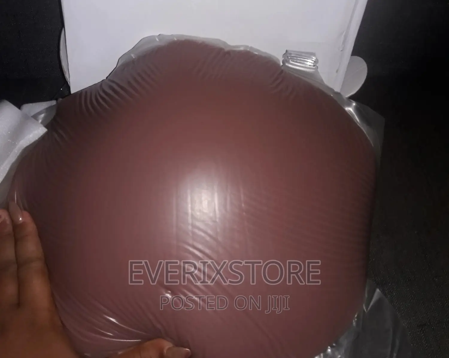 Fake Silicone Belly for Brown Skin
