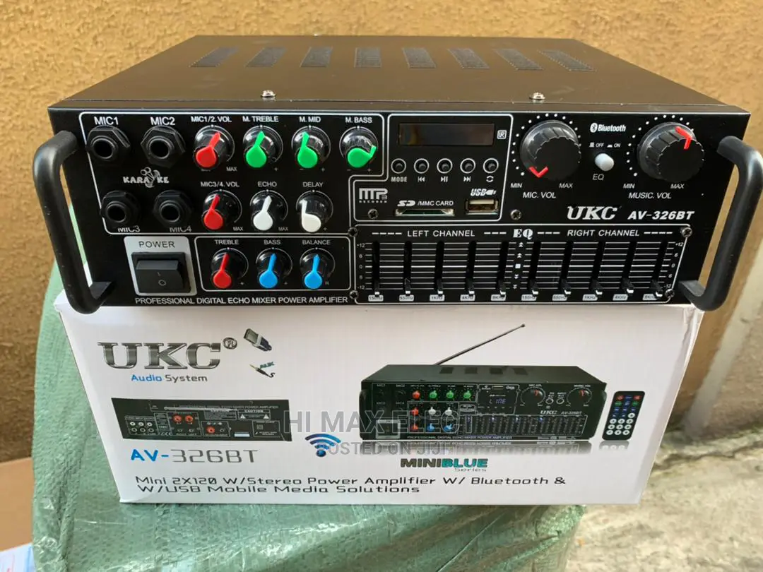 Ukc Av326 Bluetooth Amplifer