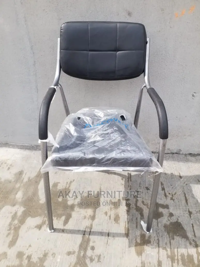 Leather 4 Legs Chair
