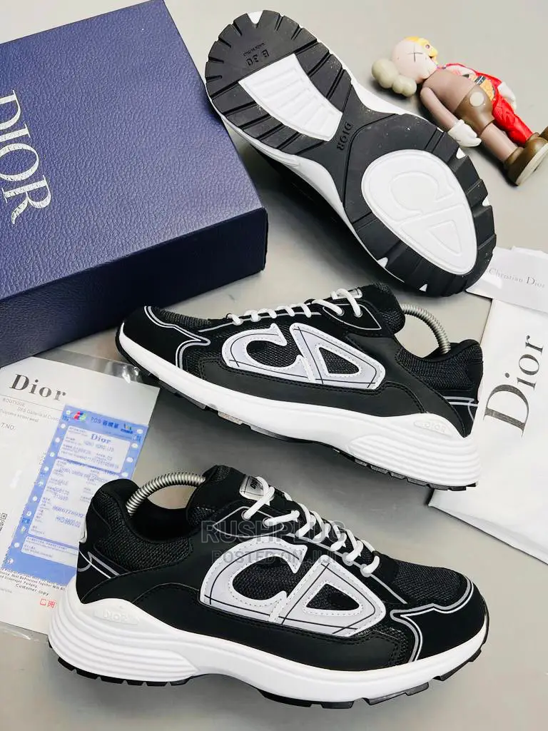 Christian Dior B30 “All Black” Luxury Sneakers