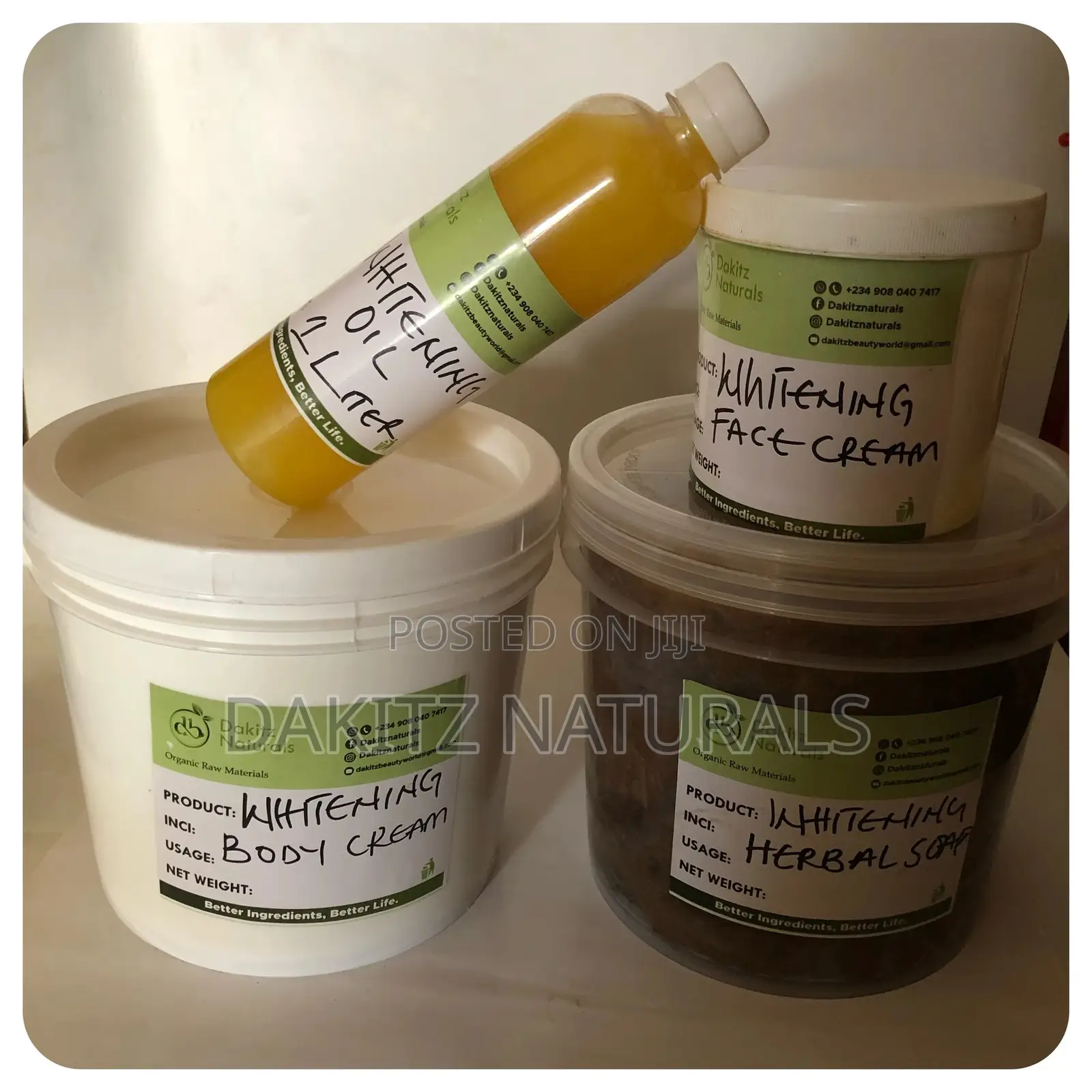 Whitening Set for Resellers (Repack Put Your Label)