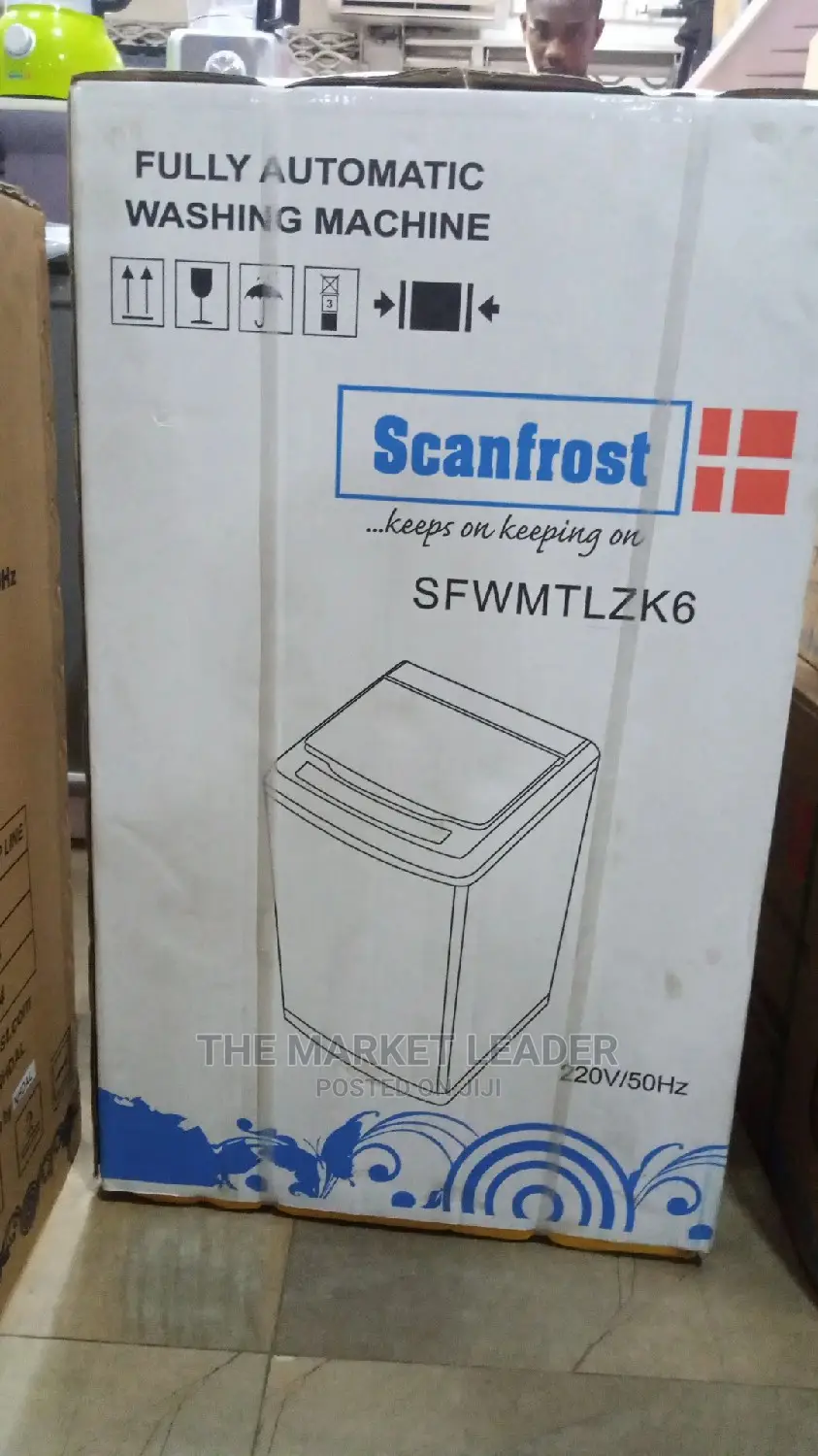 Scanfrost 6kg Automatic Topload Washing Machine