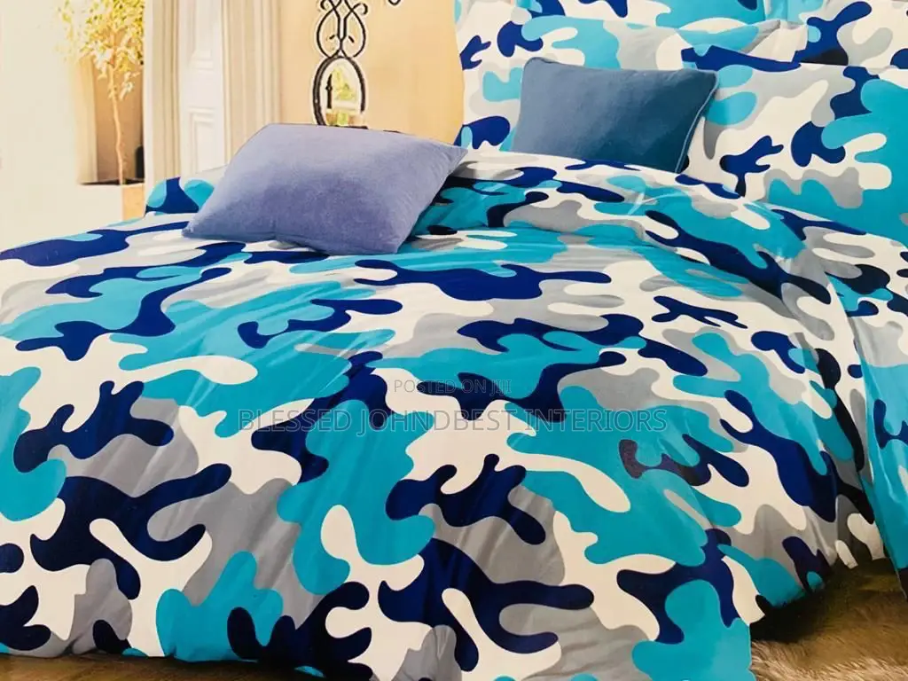 Duvet and Bedsheet With 4 Pillowcases 7/7 Size (Pure Cotton)