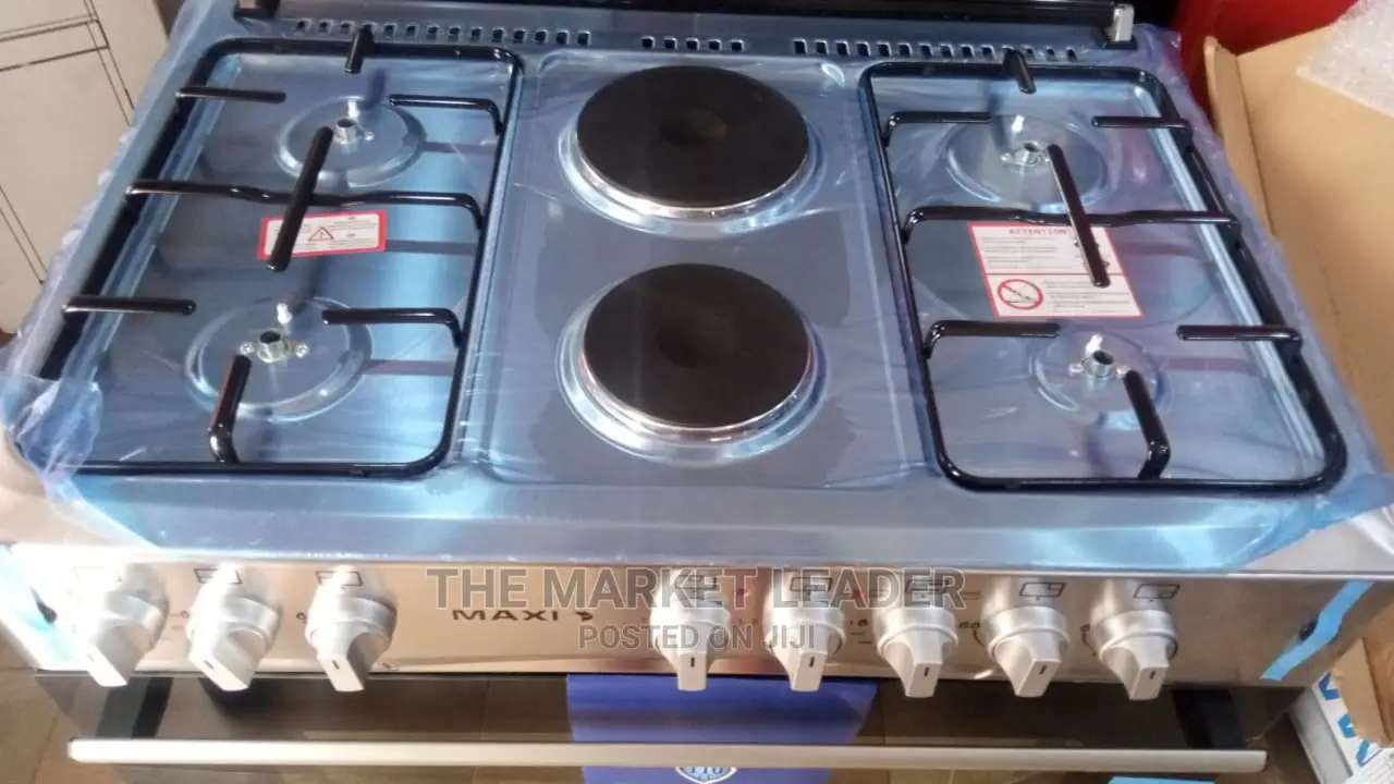 Maxi Gas Cooker 60*90 (4 + 2 ) Inox