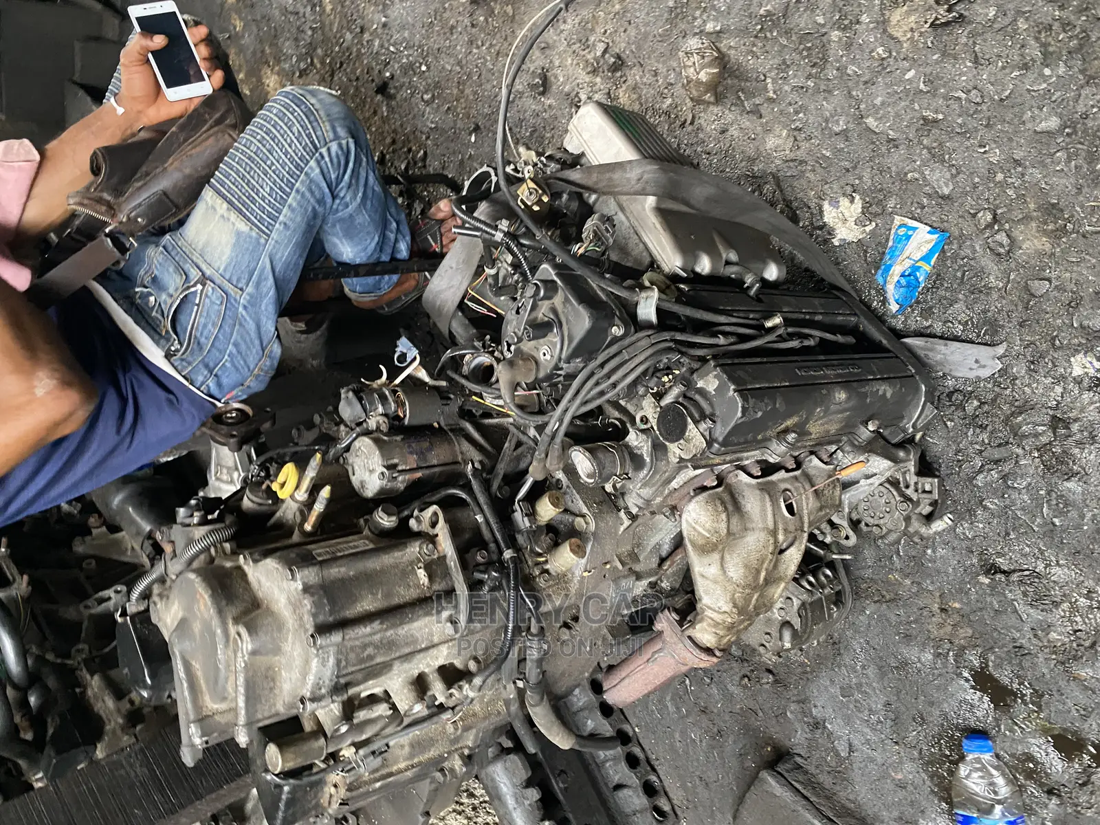 Complete Honda Engine and Gearbox (Crv 98) Direct Japan!!