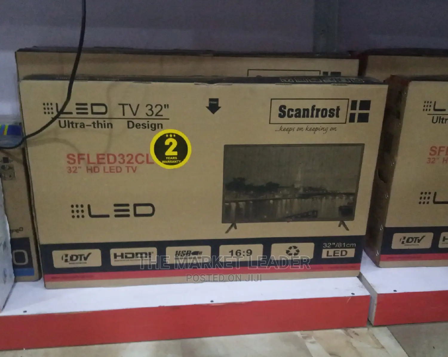 Scanfrost 32′′ Tv Sfled32cl 2yrs Warranty