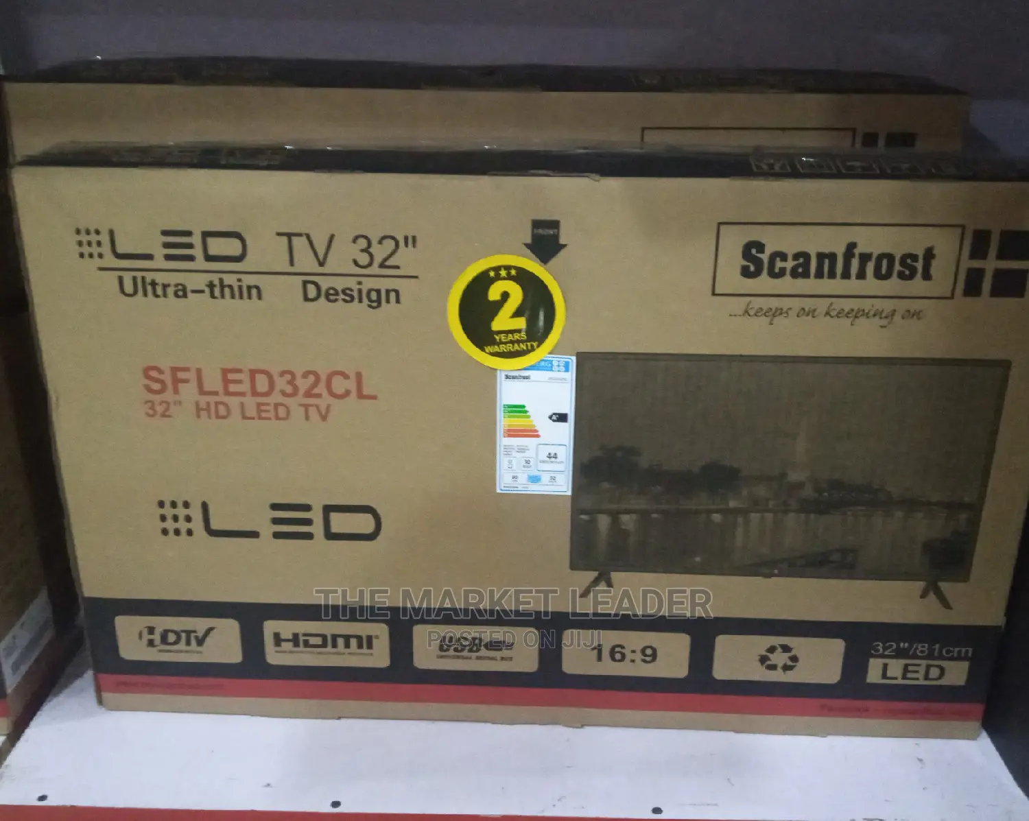 Scanfrost 32′′ Tv Sfled32cl 2yrs Warranty