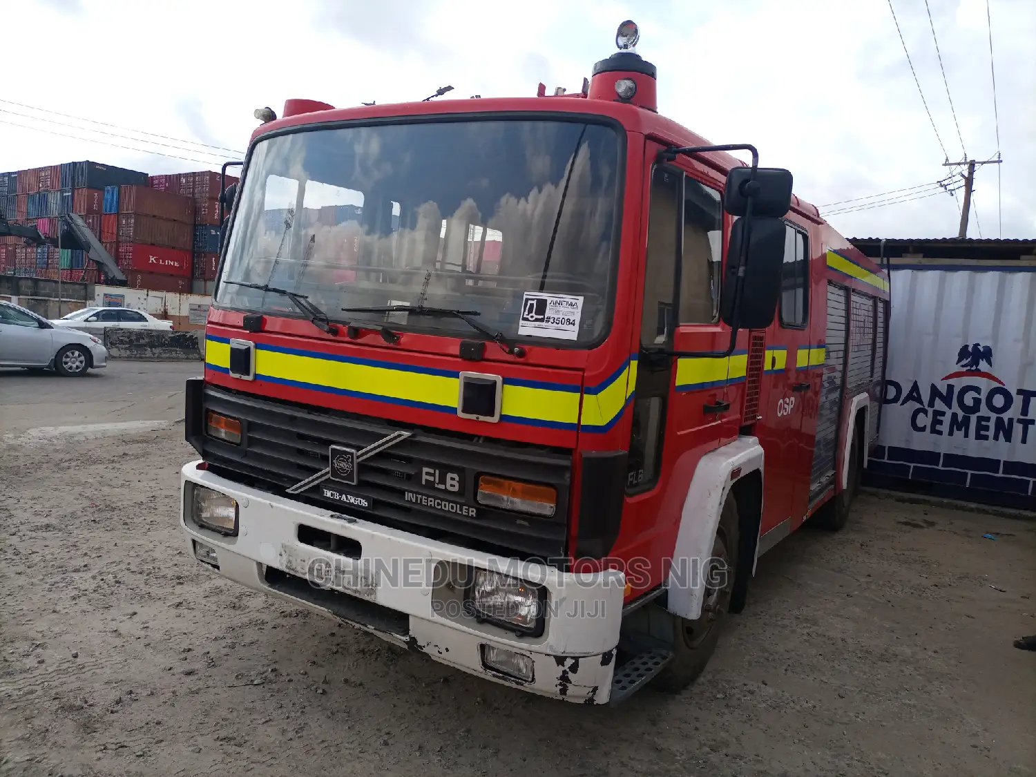 Volvo FL6 Fire Service Truck Two Function
