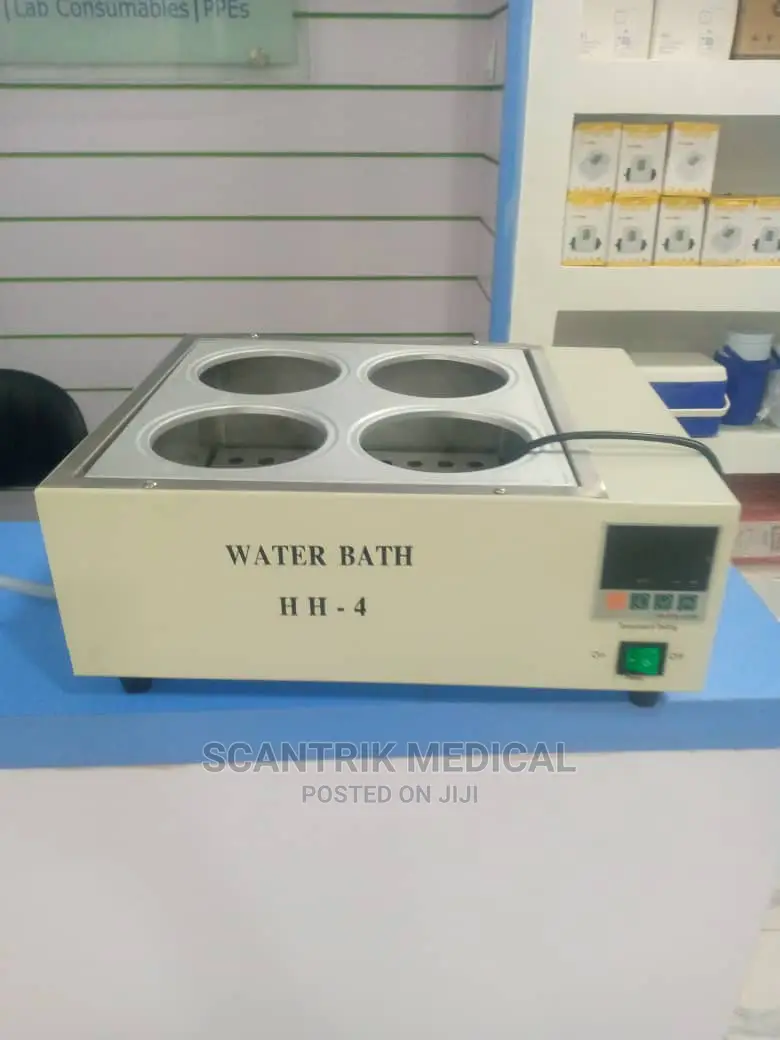 New Hot Laboratory 4 Holes Digital Water Bath