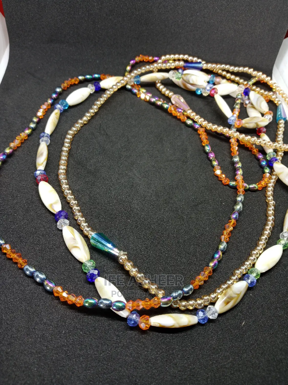 Ladies 3 Layers Waist Beads 020