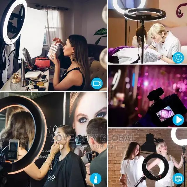 18 Inches Ringlight, Stand, Remote, Bluetooth Shuttle Selfie