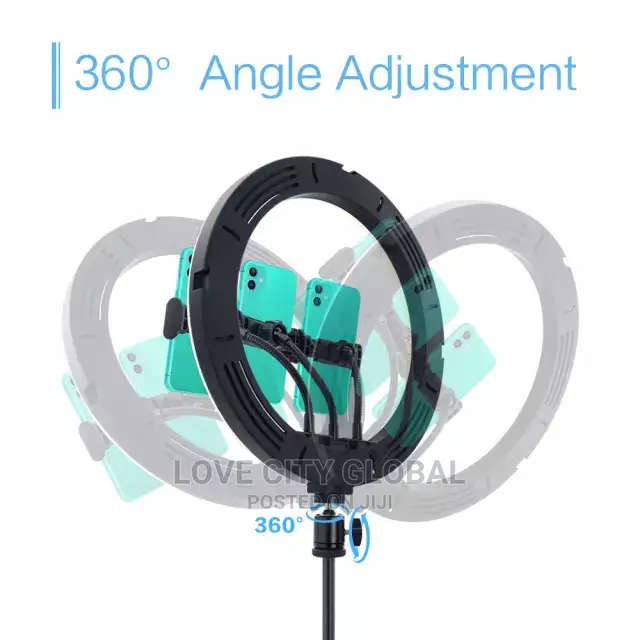 13" RGB Ringlight With Stand, Remote, Bluetooth Shuttle