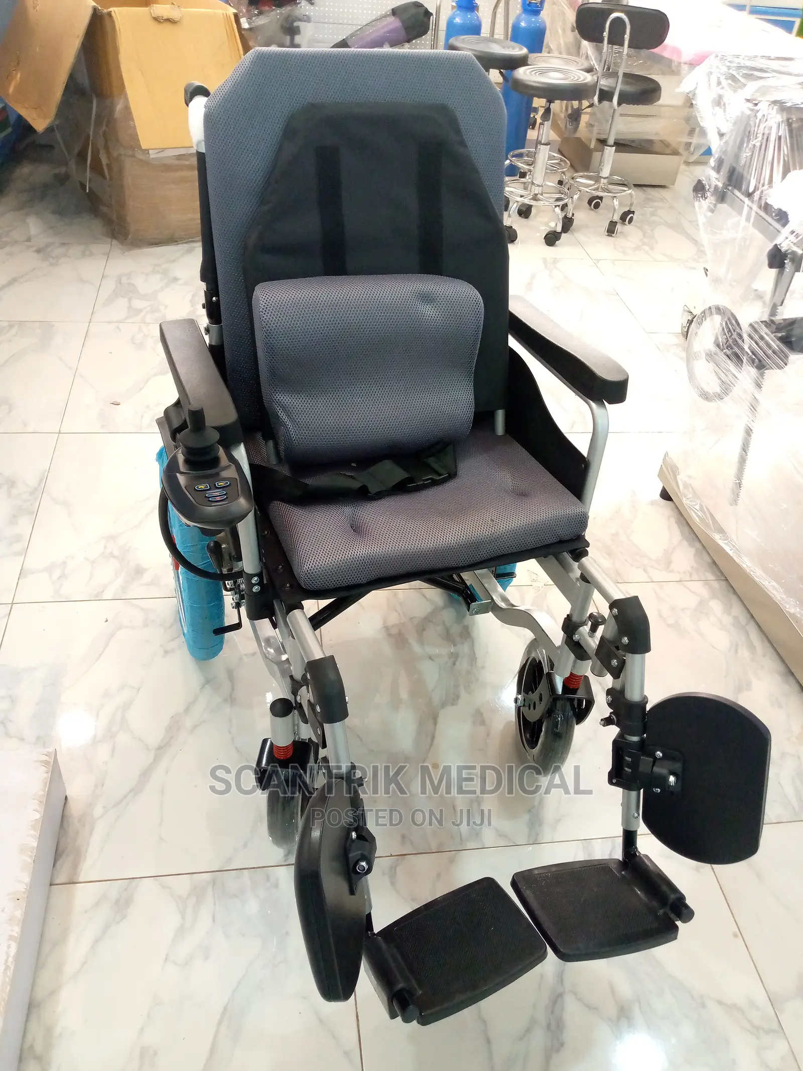 Portable Foldable Electric Wheelchair