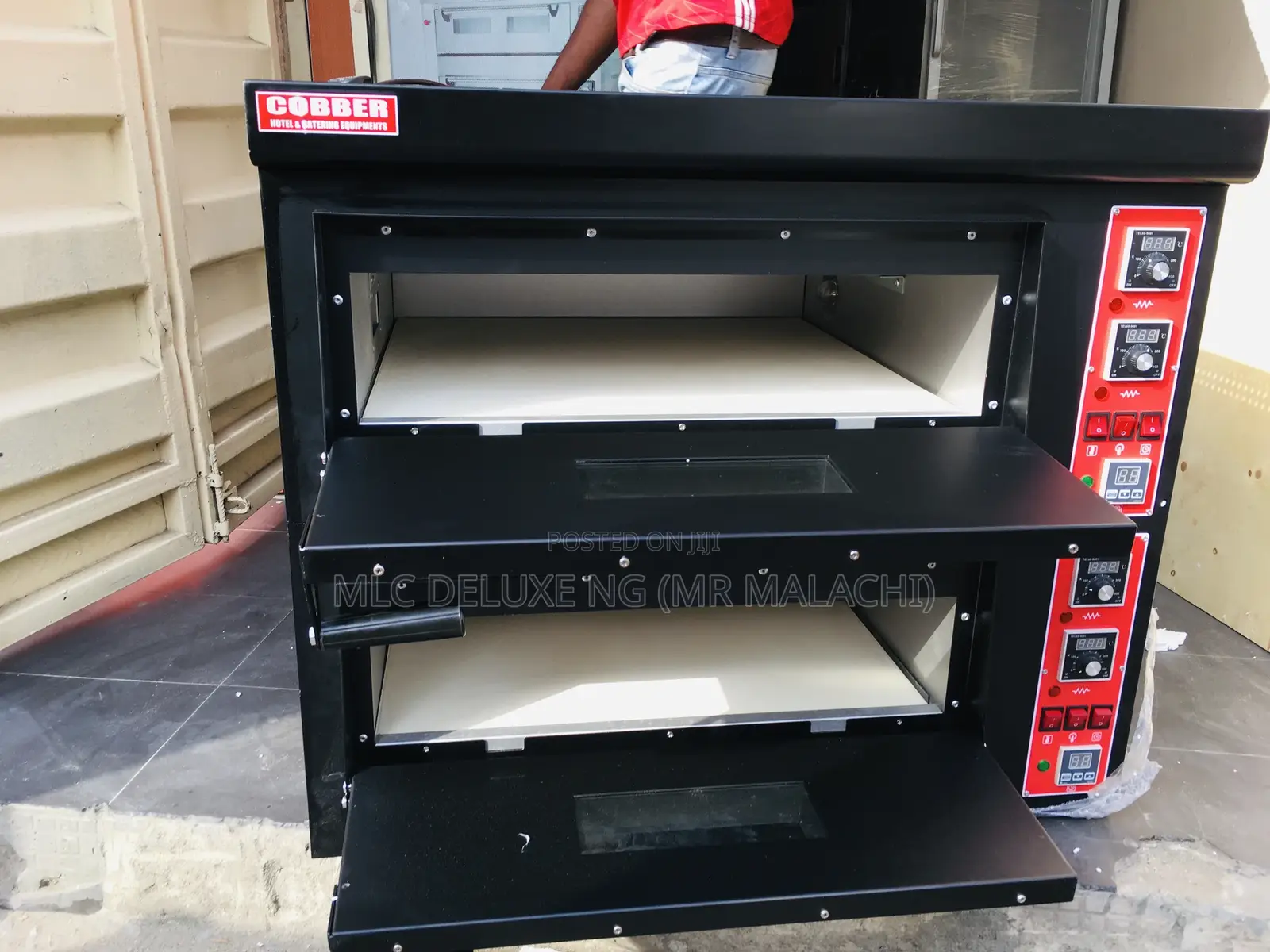 Double Deck Industrial Pizza Oven/Pizza Baking Ovens(8pizzas