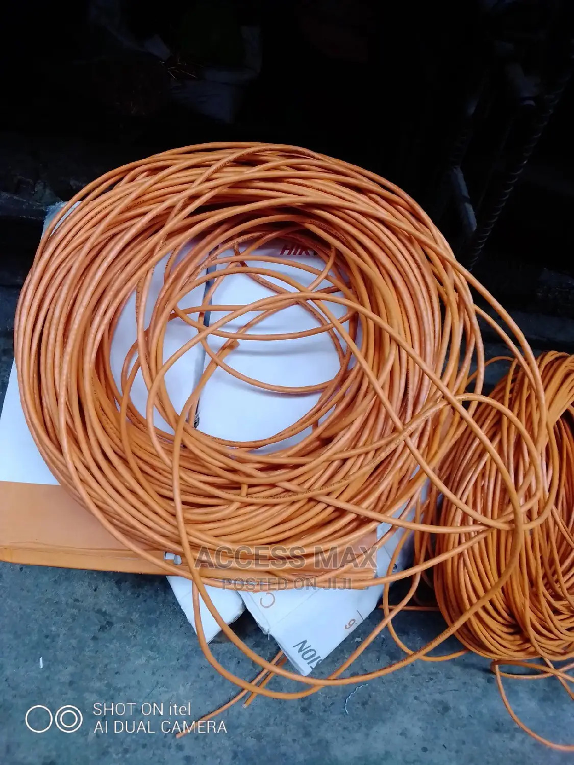 Hik Vision Cat6 Cable Of Cut By 110 Meters