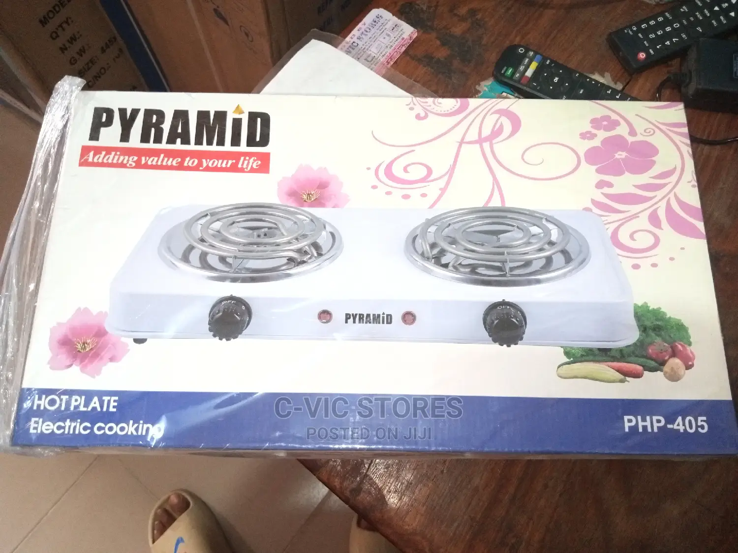 Double Burner Electric Cooking Stove