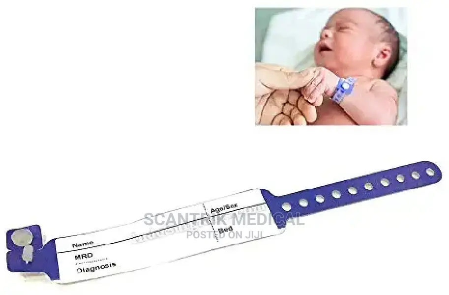 Patient Hospital ID Bracelet Identification