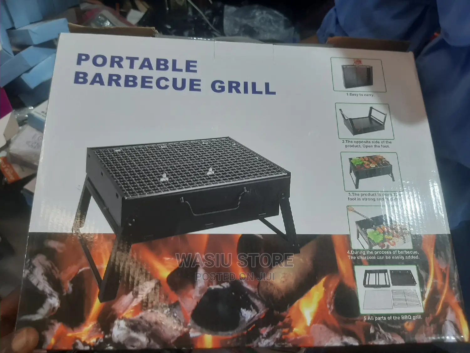 Portable Barbeque Charcoal Grill