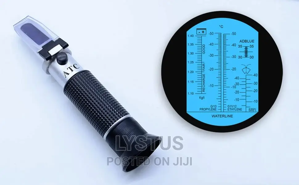 Portable 4-in-1 DEF Antifreeze Coolant Refractometer