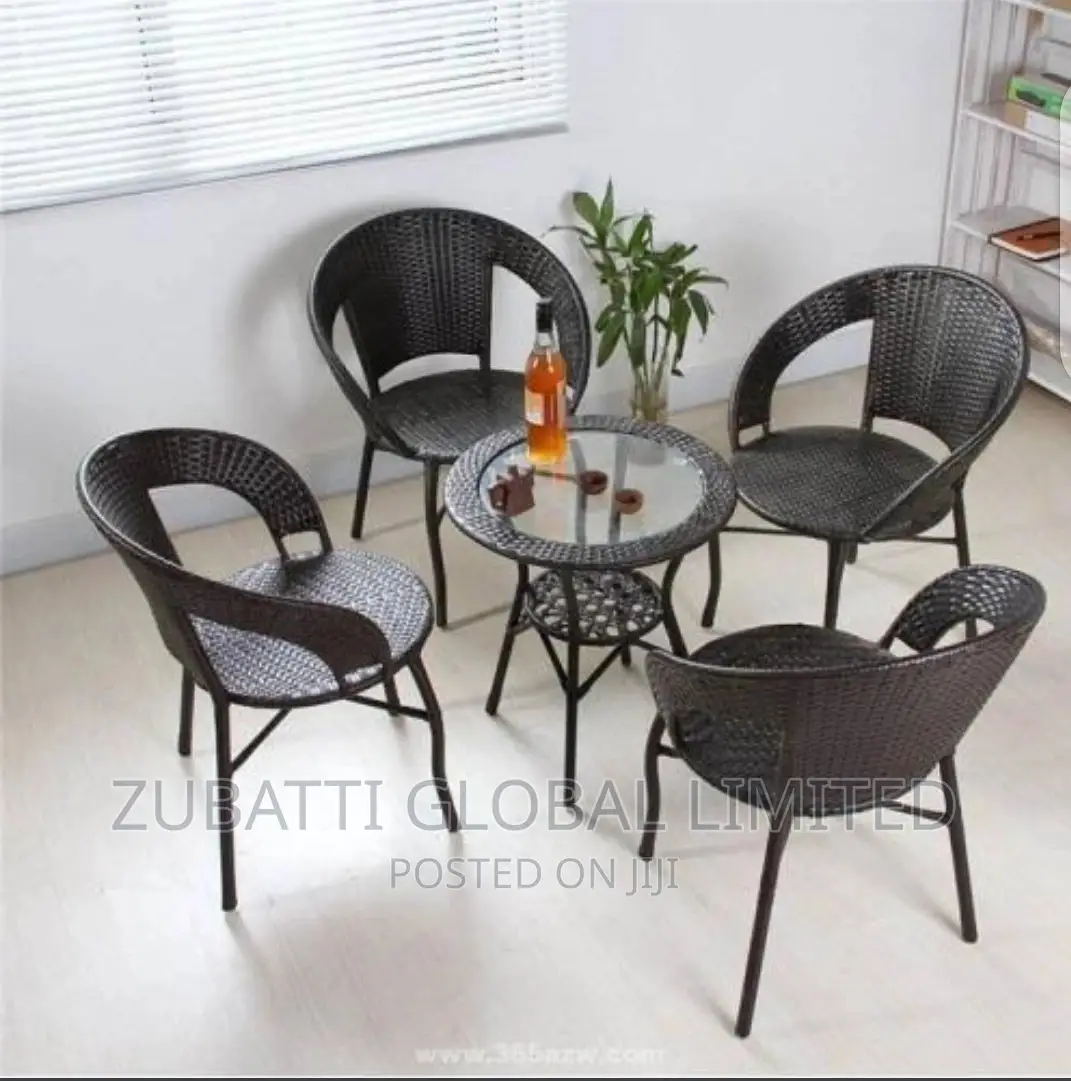 Outdoor Coffee Table and Chair