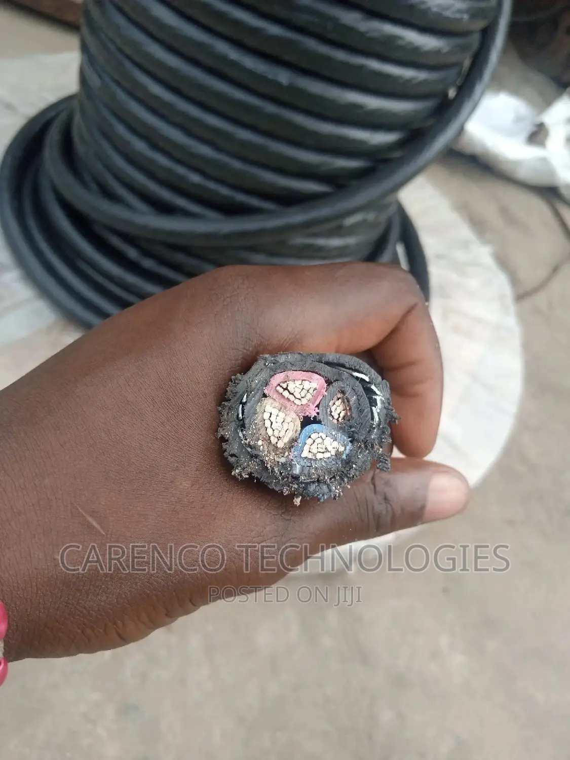 50mm 4core 100% Pure Copper Armoured Cable