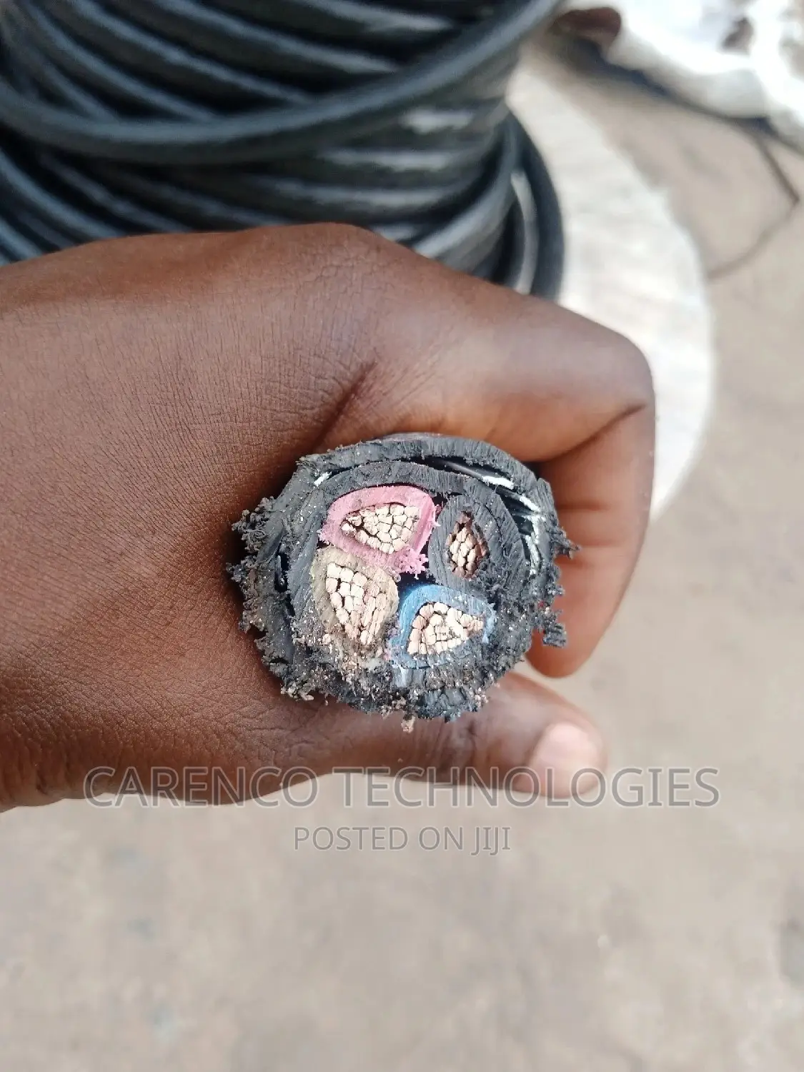50mm 4core 100% Pure Copper Armoured Cable