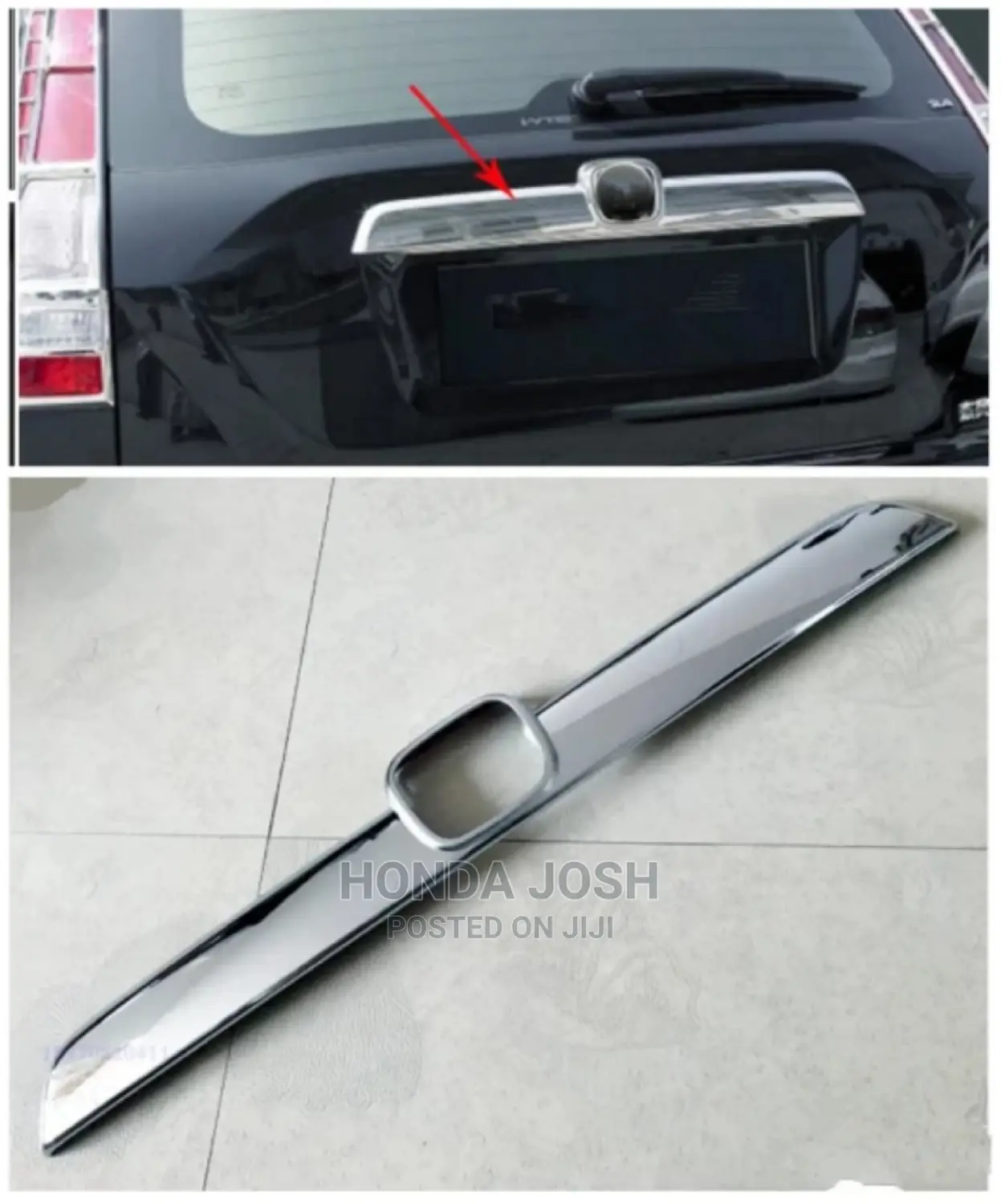Boot Spoiler 2007- 2010 Model Honda CRV
