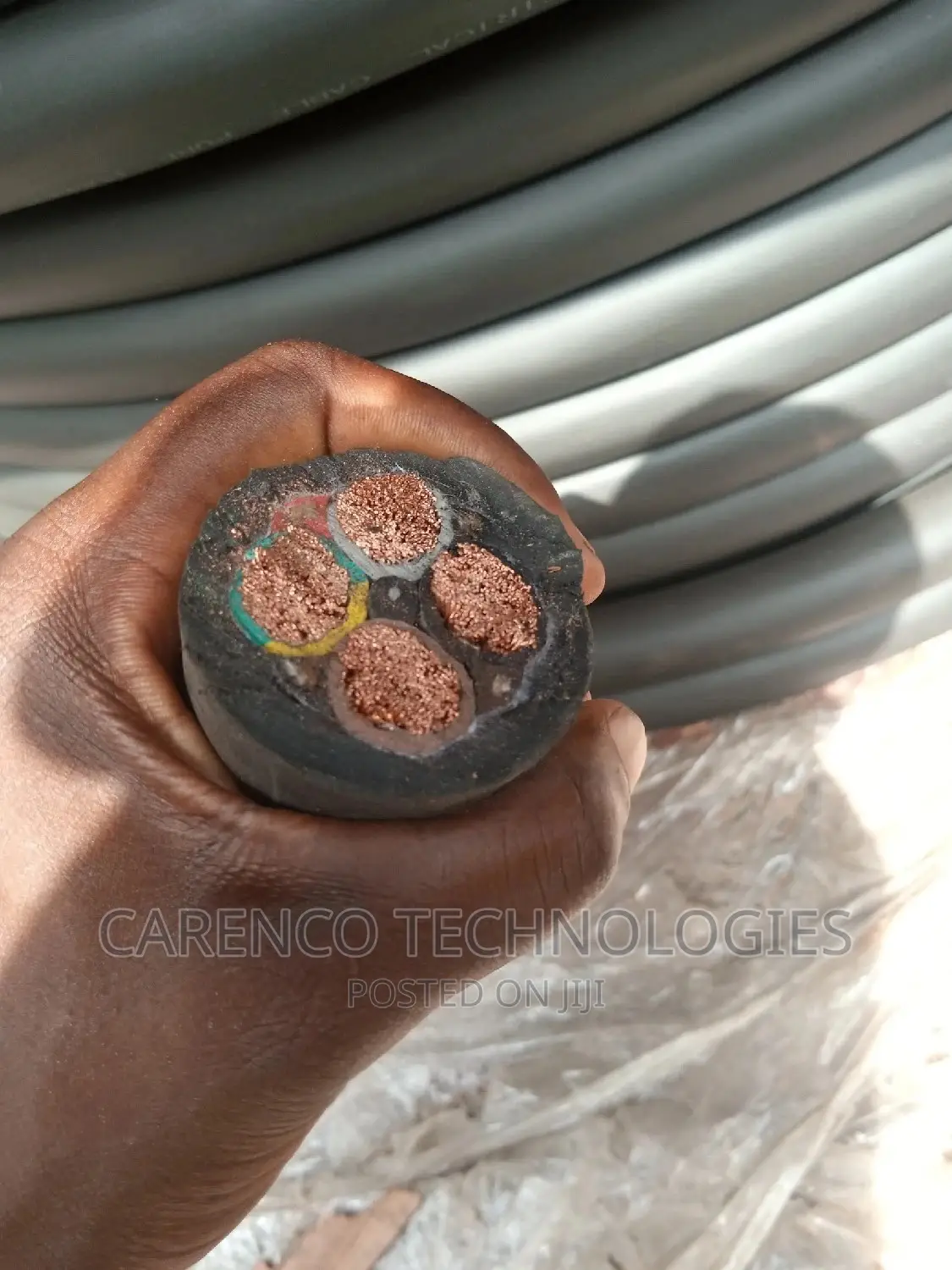 70mm 4core Flexible T.R.S Cable