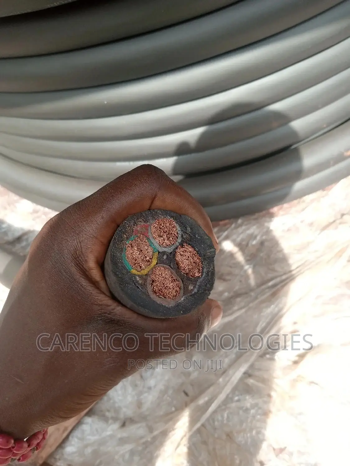 70mm 4core Flexible T.R.S Cable
