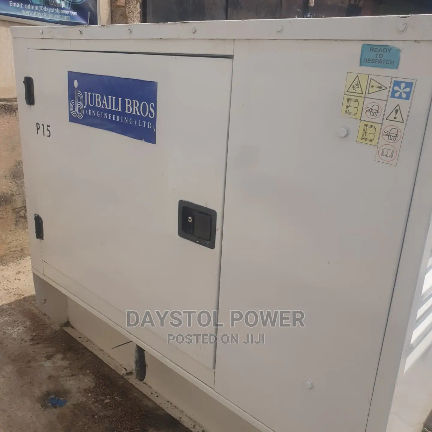 Neat 15kva Uk Perkins Jubaili Soundproof Diesel Generator