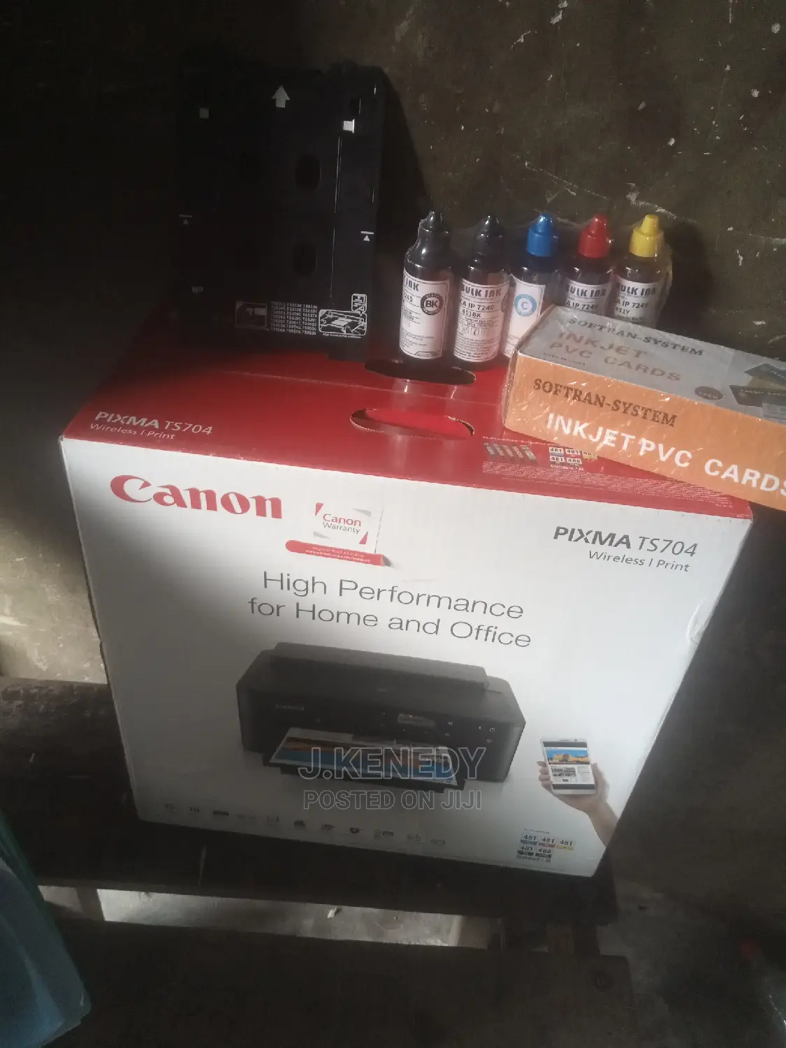 Complete Package Canon Idcard Printer
