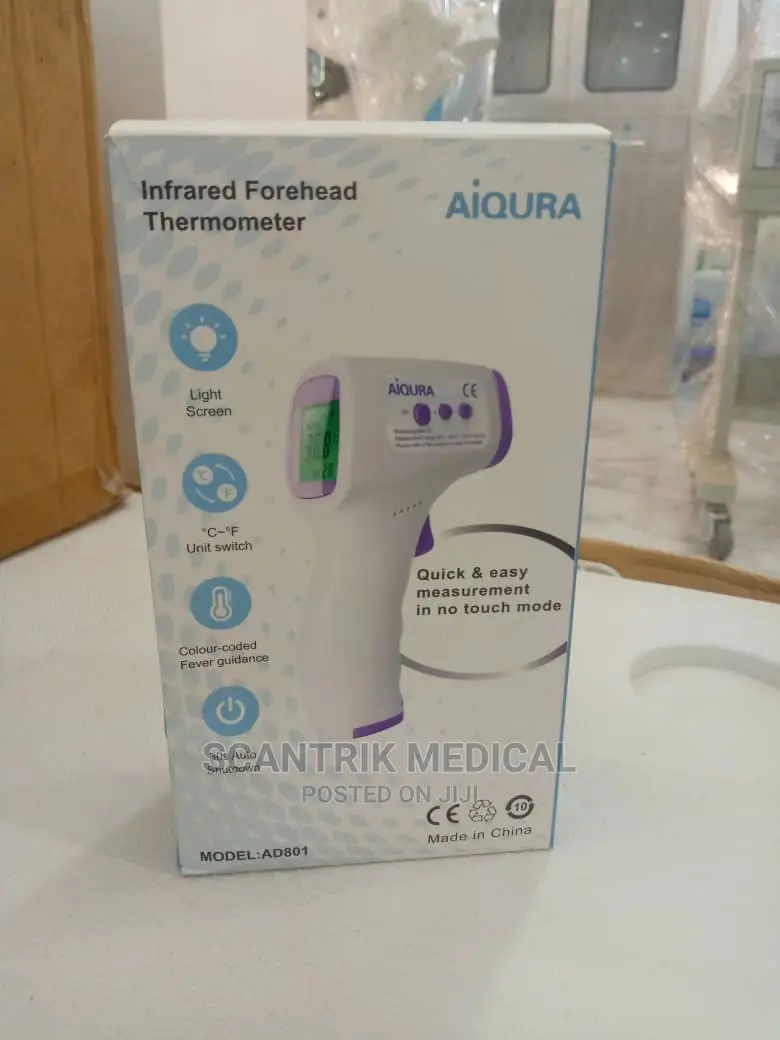 Infrared Laser Thermometer Fever Detection