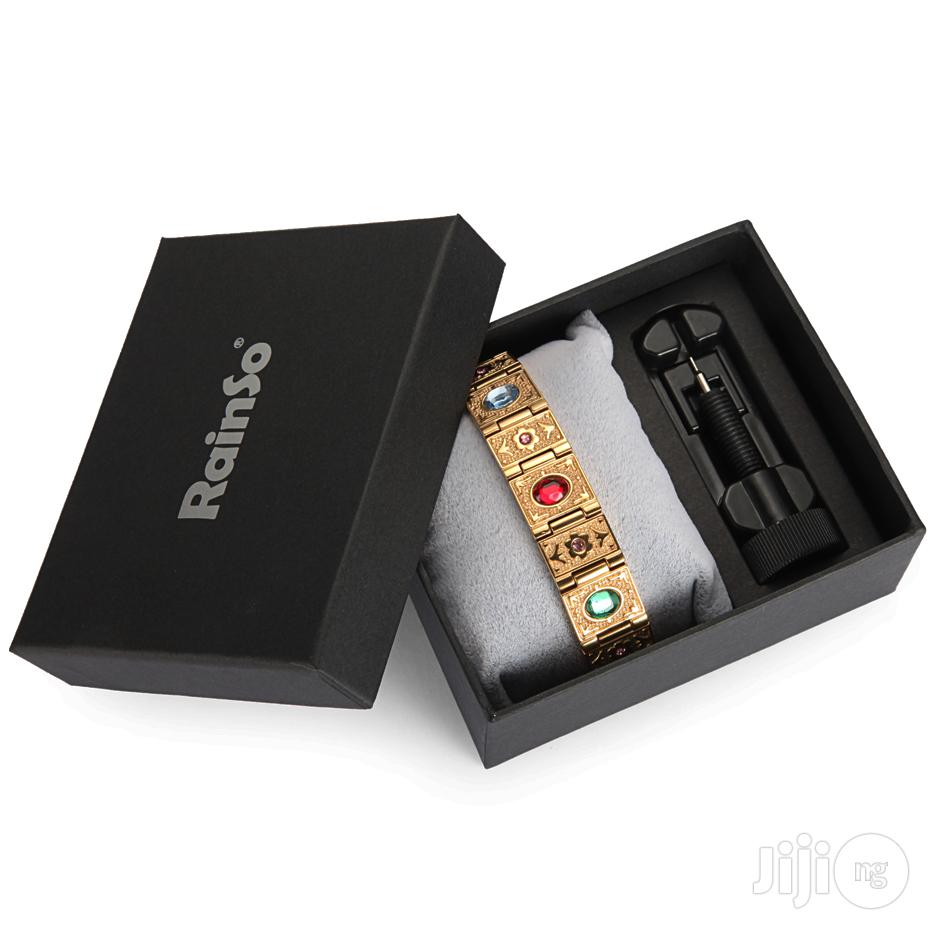 Rainso Bio Energy Bracelet Stainless Steel