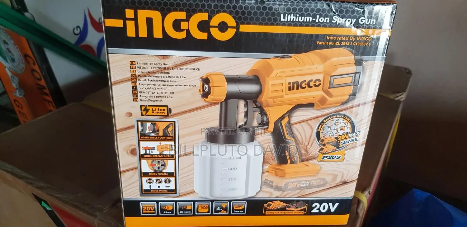 Ingco 20v Spray Gun