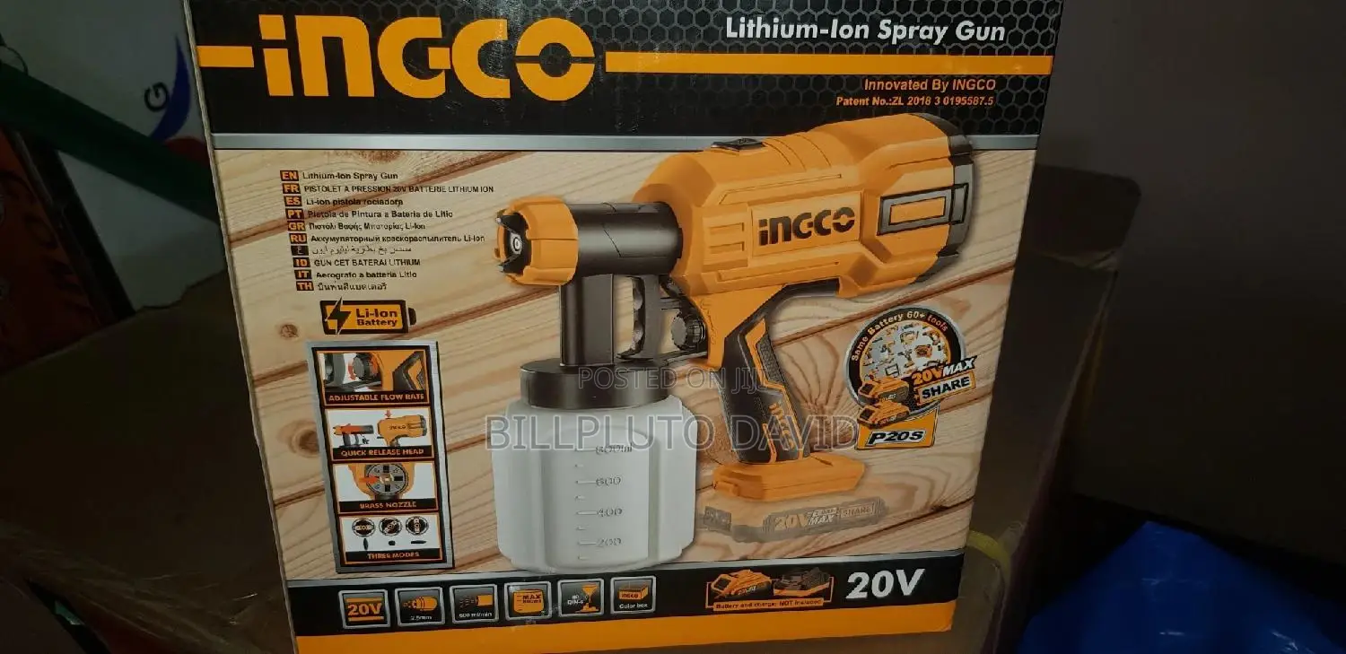 Ingco 20v Spray Gun
