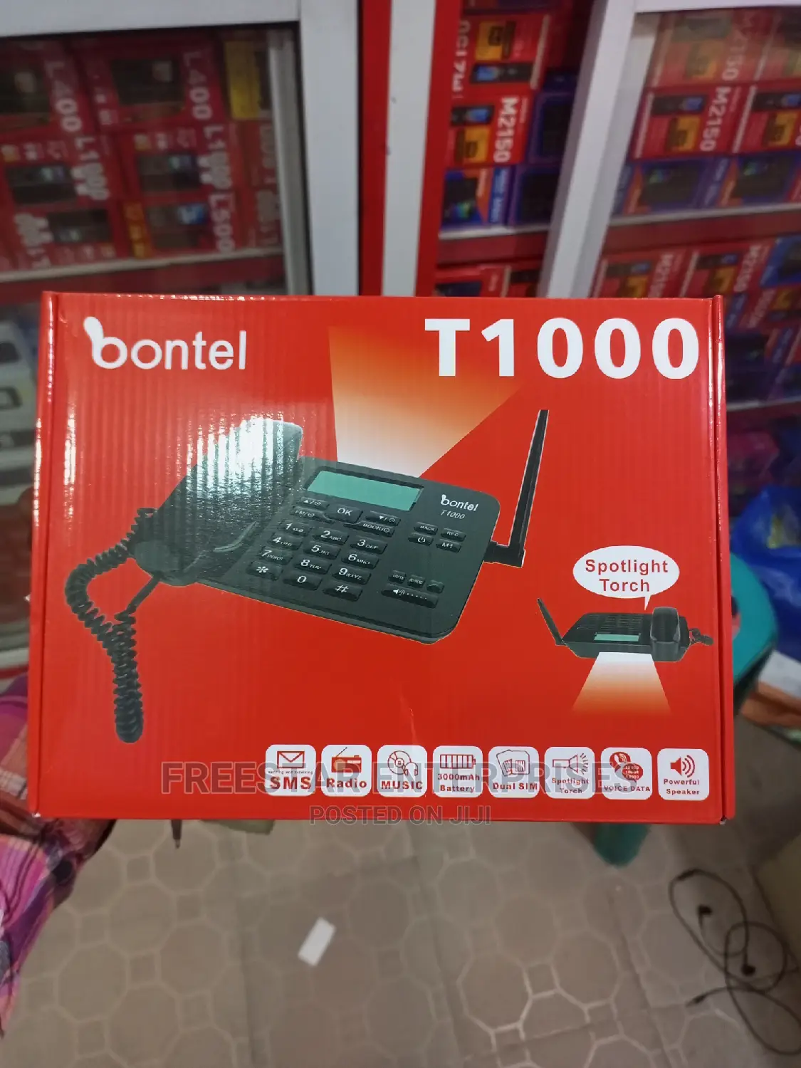 Bontel Telephone. Bontel Table Phone. T1000 Dual SIM Card
