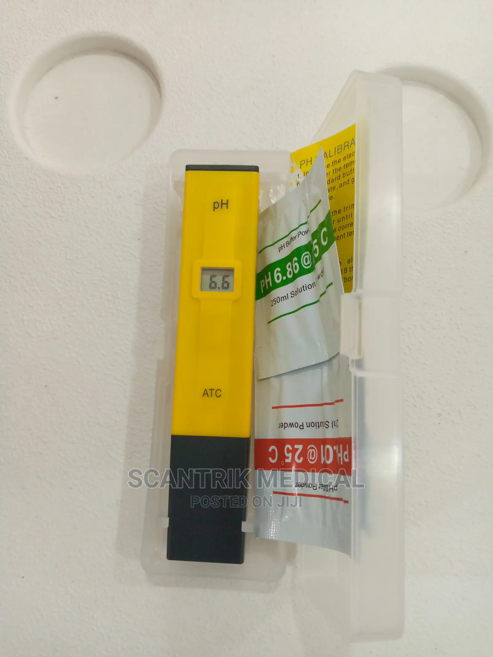 Pen-Type Ph Meter With Backlit Display