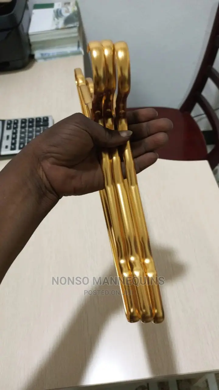 Gold Coated High Luxury Clothes Hangers