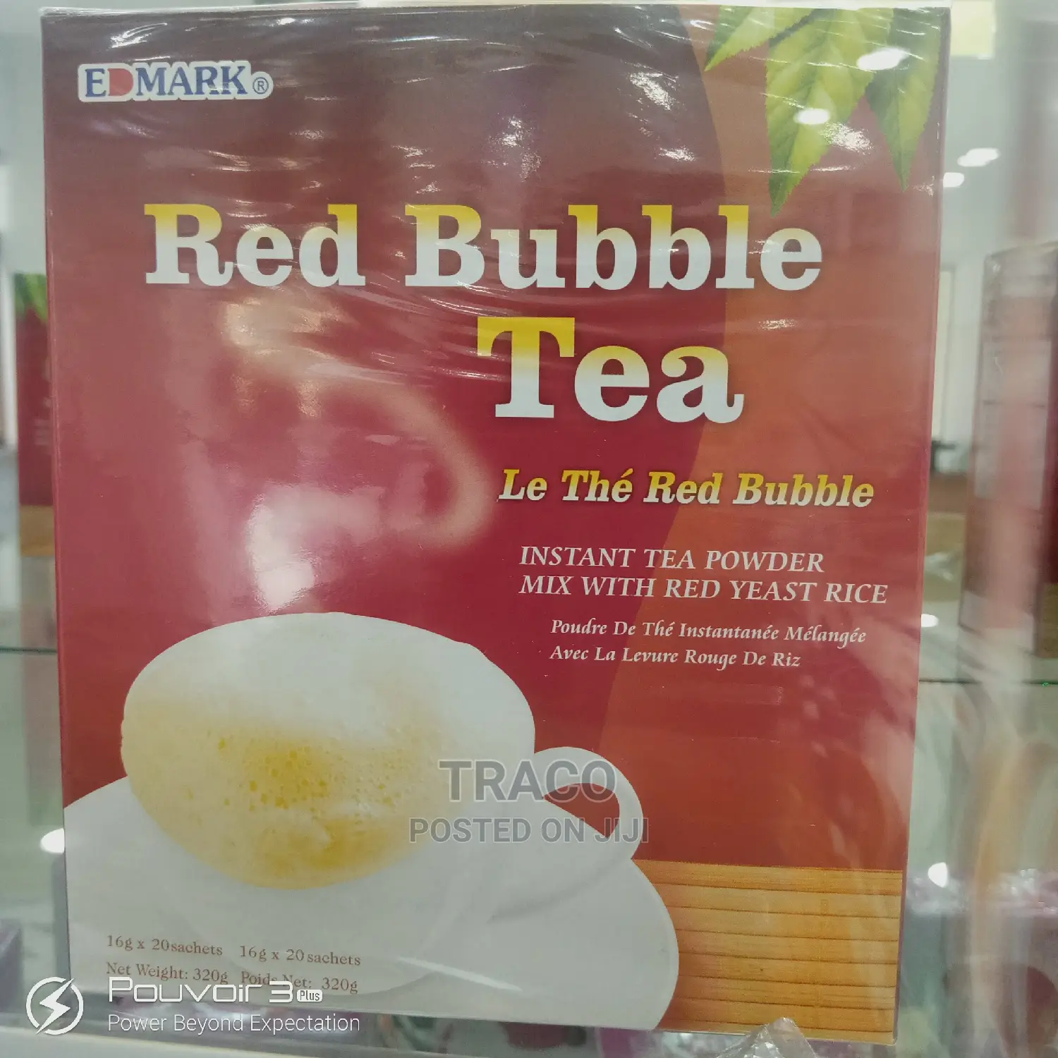 Edmark Red Bubble Tea (20 Sachets)