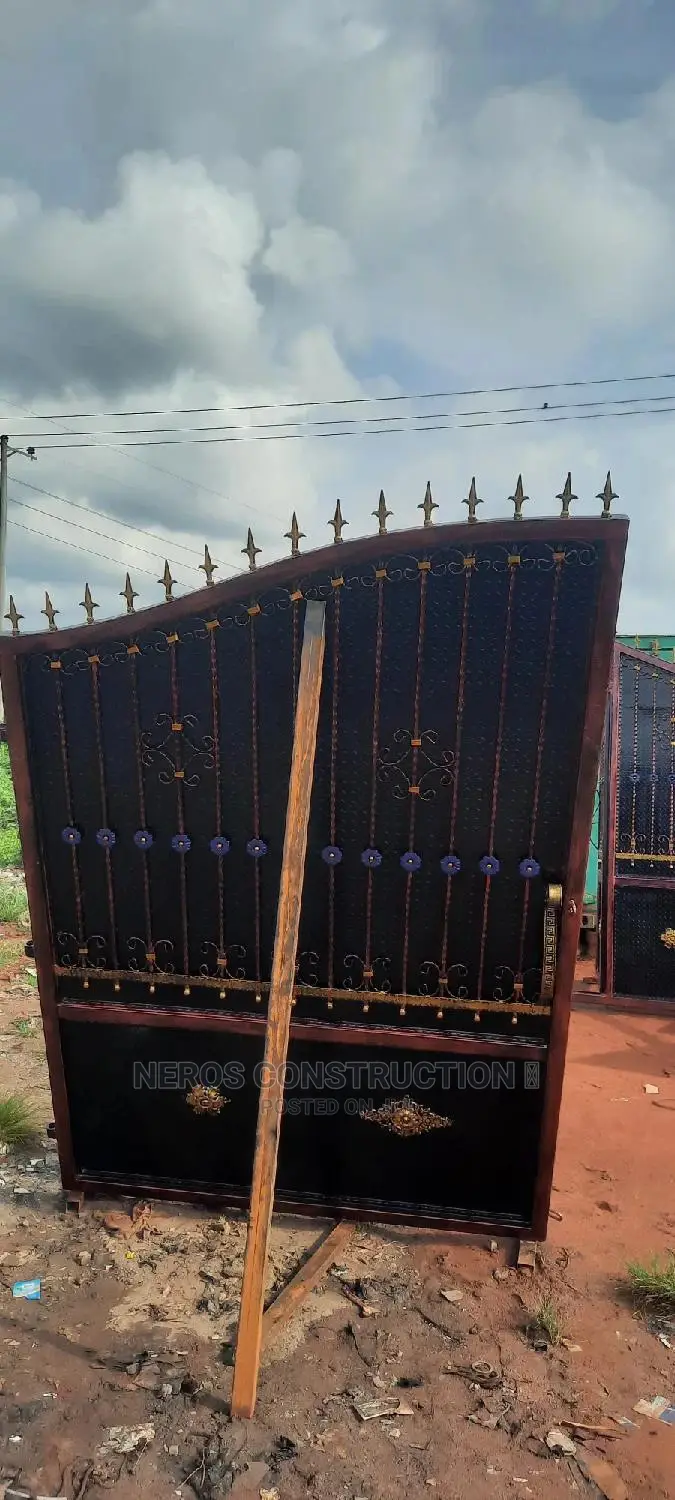 Chaka Plated Wrought Iron Security Gate