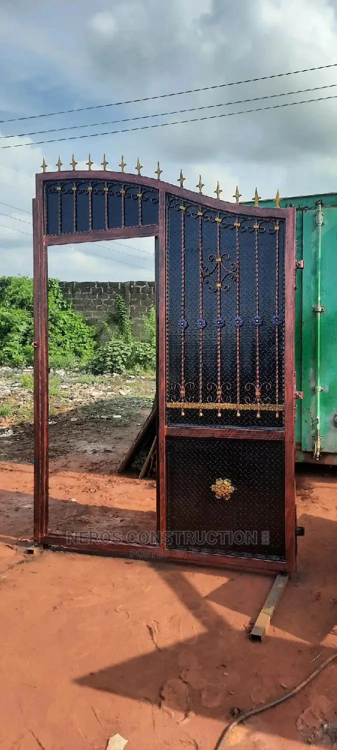 Chaka Plated Wrought Iron Security Gate