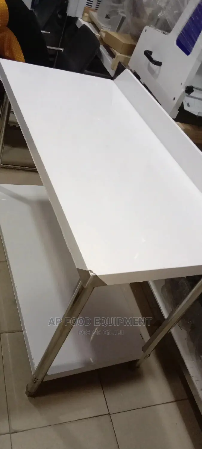 5ft Work Table With Back