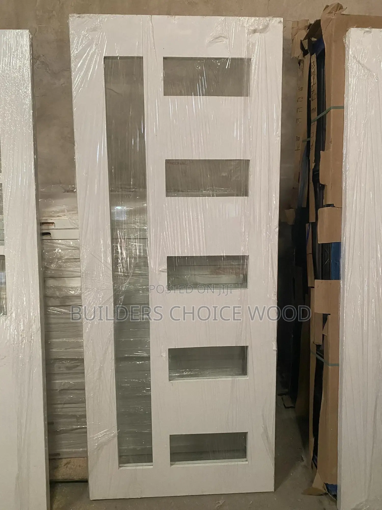 Hardcore Wooden Glass Doors