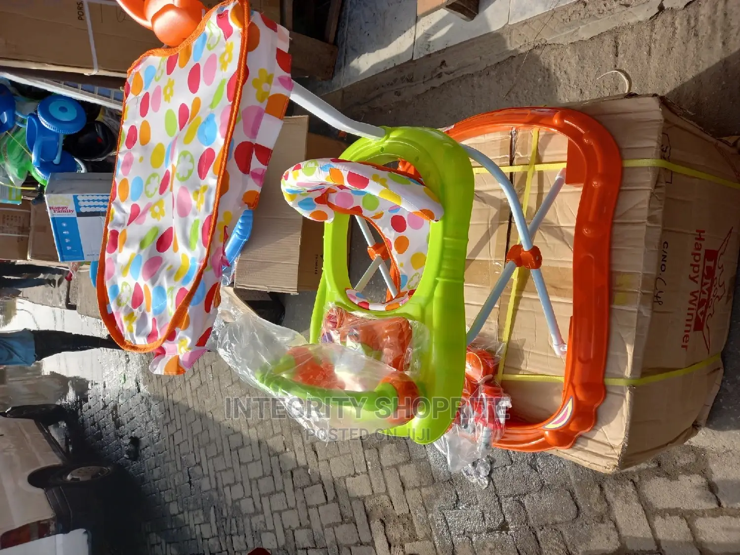 Movable Fordable Baby Walker With - Music Hanging Toys