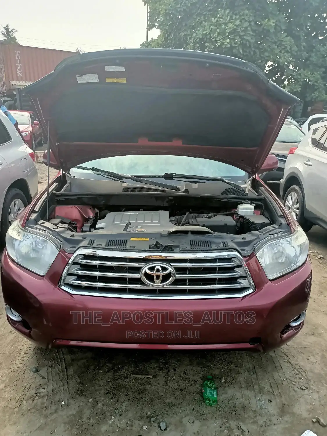 Toyota Highlander Limited 2010 Red