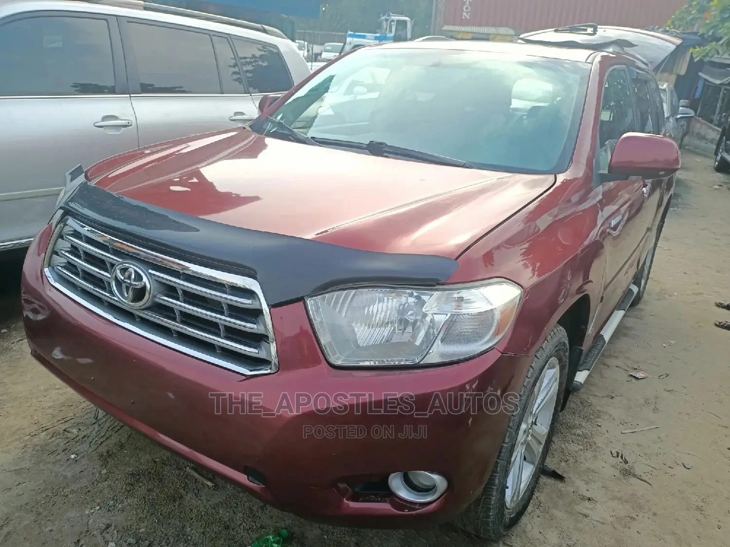Toyota Highlander Limited 2010 Red