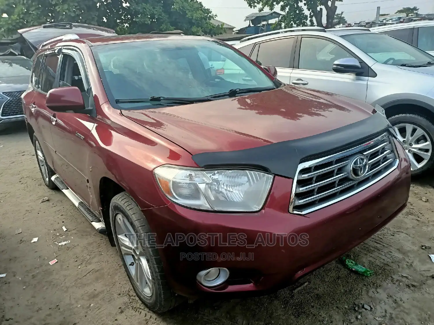 Toyota Highlander Limited 2010 Red